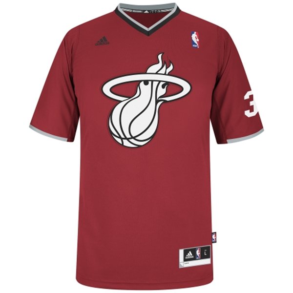 Men's  NBA Store Dwyane Wade Miami Heat Christmas Sale Jersey